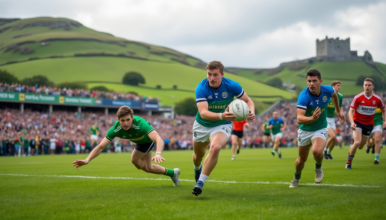 plongez dans l'univers du gaelic football, un sport irlandais spectaculaire et passionnant qui séduit de plus en plus de fans à travers le monde. découvrez ses règles uniques, son histoire et l'ambiance inimitable de ses matchs !