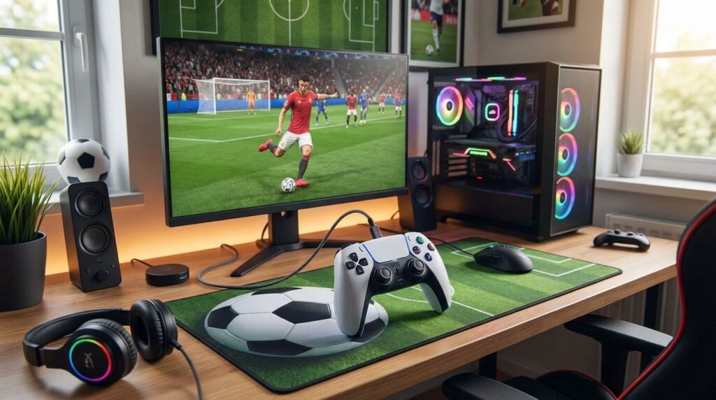 Découvrez comment configurer facilement une manette PS3, PS4 ou PS5 pour jouer aux jeux de football sur votre PC, avec un guide étape par étape pour une expérience de jeu optimale.