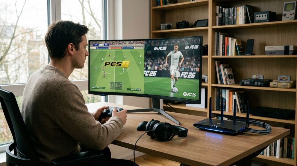 Découvrez notre guide complet pour résoudre facilement tous vos problèmes de connexion en ligne, de PES 6 à EA FC 26. Profitez d'une expérience de jeu fluide et sans interruption.
