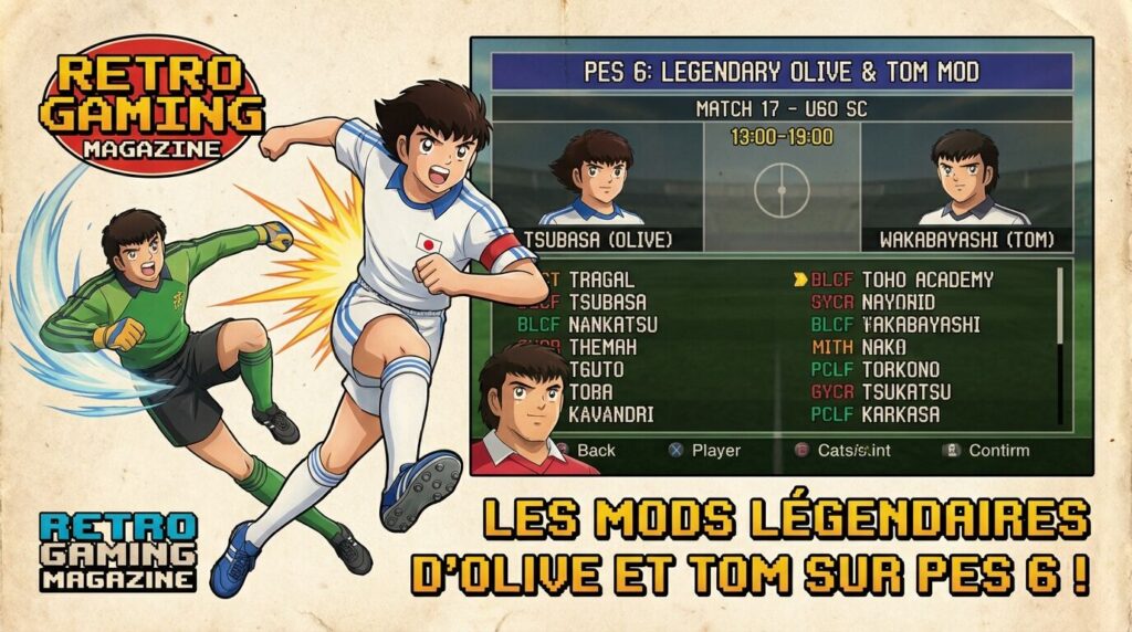 Découvrez les mods légendaires d'Olive et Tom pour PES avec des patchs fantaisie et des équipes classiques, pour revivre les matchs cultes et profiter d'une expérience de jeu nostalgique et originale.